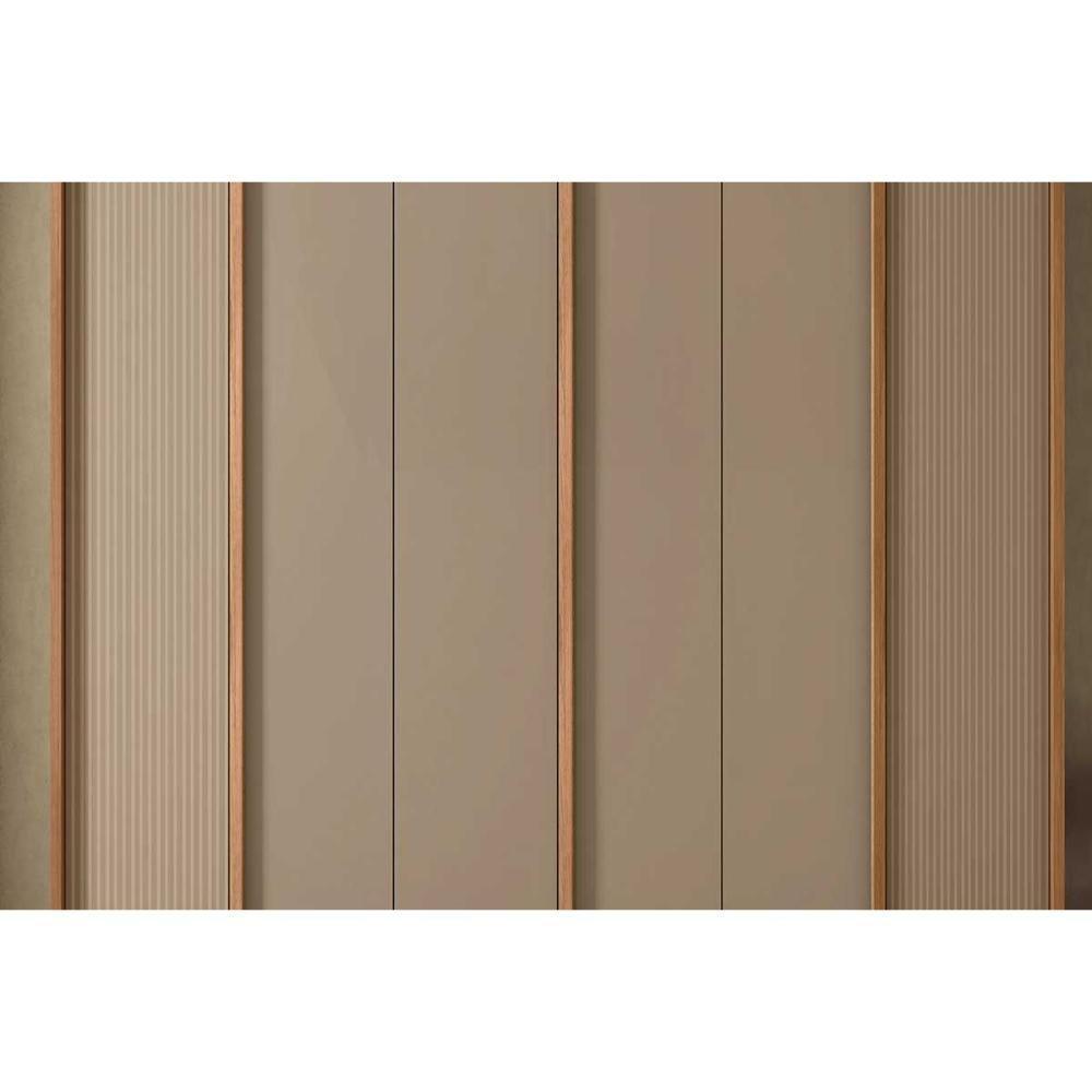 Guarda Roupa Casal 6 Portas E 4 Gavetas Cleo Freijo/off White Mr - Caemmun - 10