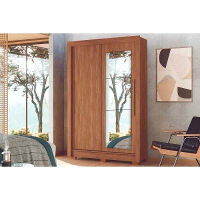 Guarda Roupa Solteiro Lapa Jatobá 2 Portas de Correr 2 Gavetas Blush Lapa Jatobá Santos