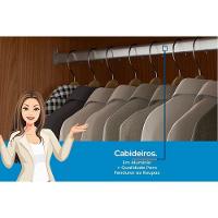 Guarda Roupa Casal 8 Portas (2 C/ Espelho) E 4 Gavetas C/ Pés Curitiba 8.4 Jatobá - Santos Andirá