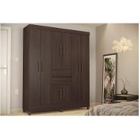 Guarda Roupa Casal 8 Portas E 2 Gavetas Munique Cafe Touch - Demóbile - 1