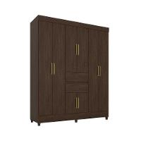 Guarda Roupa Casal 8 Portas E 2 Gavetas Munique Cafe Touch - Demóbile - 5