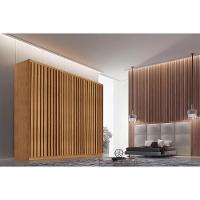 Guarda Roupa Casal 6 Portas Ripadas E 4 Gavetas Denver Premium Naturale - Rufato - 1