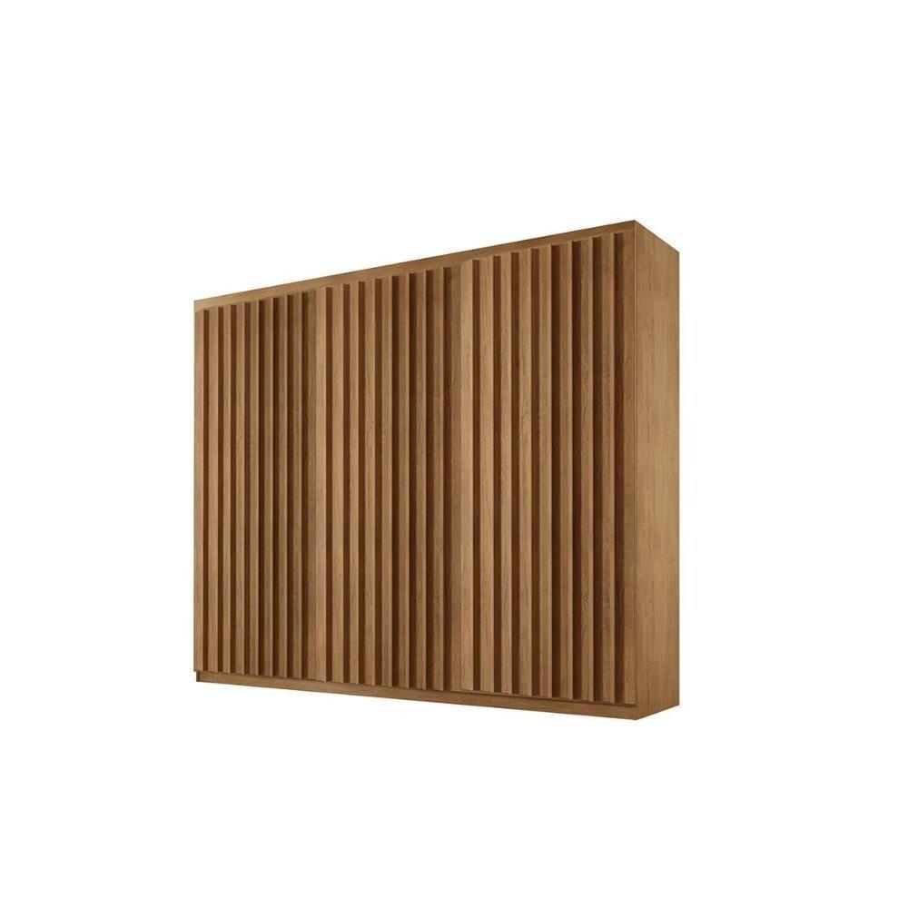 Guarda Roupa Casal 6 Portas Ripadas E 2 Gavetas Cairo Premium Naturale - Rufato - 2