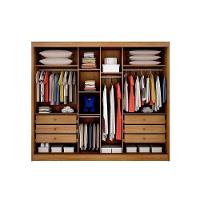 Guarda Roupa Solteiro 3 Portas E 6 Gavetas Sollo/logan Plus Cumaru/fendi 25 - Novo Horizonte - 3