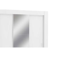 Guarda Roupa Solteiro 3 Portas De Correr (1 C/ Espelho) C/ Pés Cbh563 Nogal - Kappesberg - 8