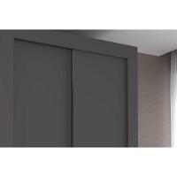 Guarda Roupa Solteiro 2 Portas De Correr Ph 1728 Branco - Herval - 9