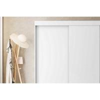 Guarda Roupa Solteiro 2 Portas De Correr E 2 Gavetas Sereno Branco - Caemmun - 2