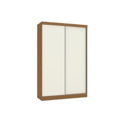 Guarda Roupas 2 Portas De Correr E 2 Gavetas N571 Flex Canela/canela Ou Off White - Kappesberg