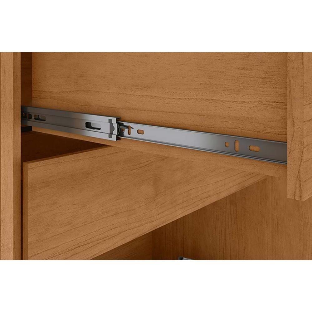 Guarda Roupa Solteiro 6 Portas E 4 Gavetas Zeus Amêndoa - Lopas - 7