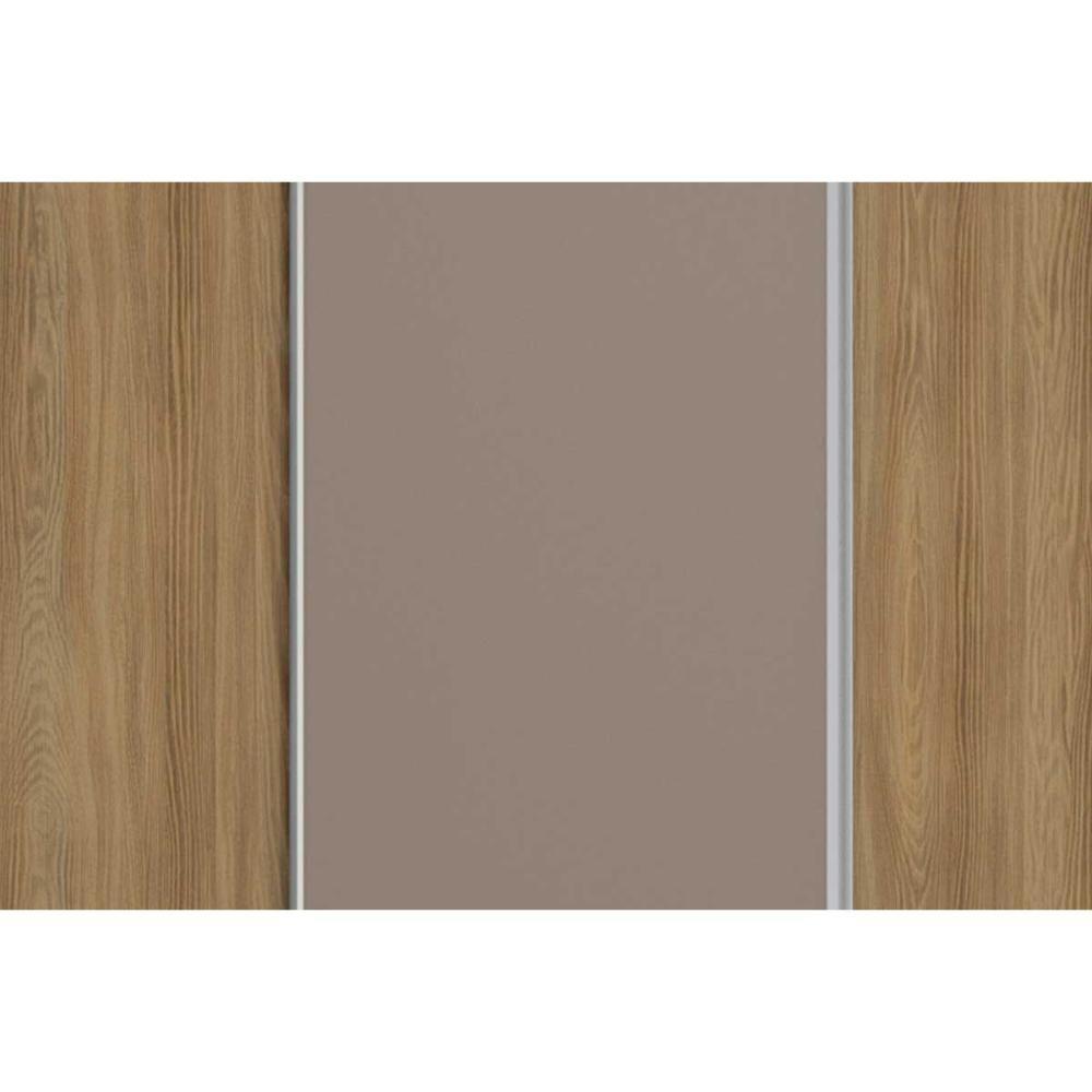 Guarda Roupas 3 Portas De Correr De E 2 Gavetas M570 Flex Canela/canela Ou Off White - Kappesberg - 7