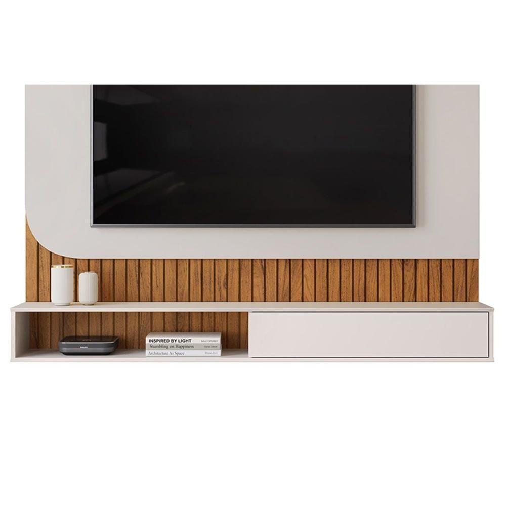 Home P/ Tv Até 65 Pol Tom 150x139cm Cedro/bali - Dj Móveis - 6