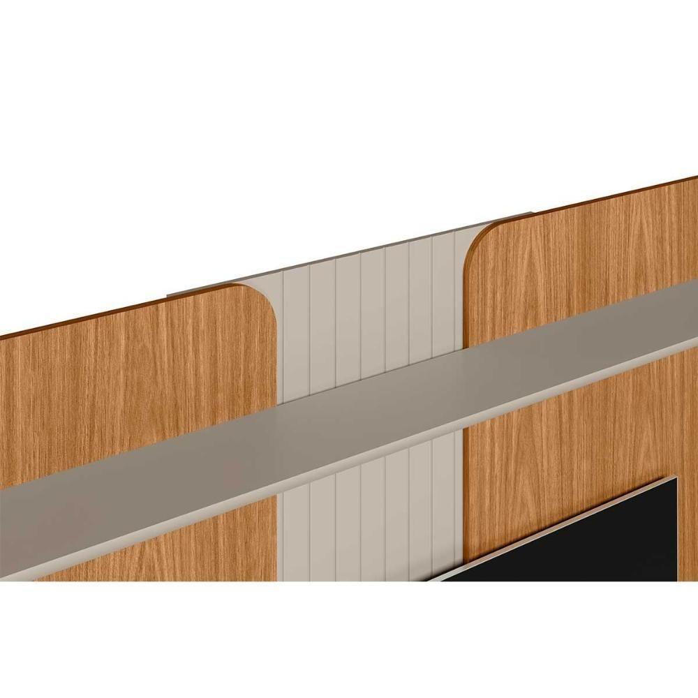 Home P/ Tv Até 65 Pol Friburgo C/ 1 Porta E 1 Prateleira 160x136cm Nature/off White - Linea Brasil - 4