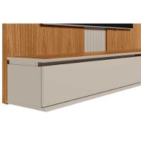 Home P/ Tv Até 65 Pol Friburgo C/ 1 Porta E 1 Prateleira 160x136cm Nature/off White - Linea Brasil - 5