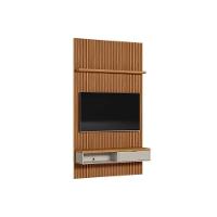 Home P/ Tv Até 60 Pol Modular 1.4 Ripado C/ 1 Portas 1 Prat. 141x250cm Nature/off White - Linea Brasil - 2