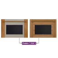 Home P/ Tv Até 60 Pol Tulum Extensivel C/ 1 Prateleira 160 Ou 180x150cm Tauari/off White Fosco - Linea Brasil - 5