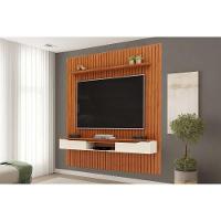 Home P/ Tv Isac 223x240cm Freijo/off White - Dj Móveis - 1