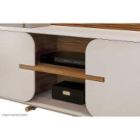 Home P/ Tv Até 75 Pol Lord C/ 4 Porta 240x200cm Bali/cedro - Dj Móveis - 5