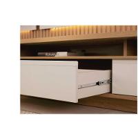 Home P/ Tv Até 70 Pol São Paulo Ripado C/ 4 Gav. 6 Prateleiras E Leds 297x198cm Tauari/off White Fosco - Linea Brasil - 10