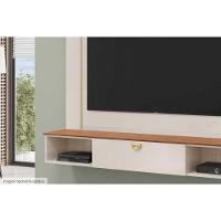 Home P/ Tv Até 70 Pol Iza 176x152cm Off White/freijó - Dj Móveis - 7