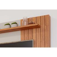 Home P/ Tv Até 70 Pol Caribe 1.8 Ripado C/ 2 Portas E 4 Nichos 180x196cm Cinamomo/off White - Permóbili - 2