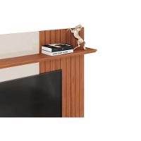 Home P/ Tv Até 65 Pol Ben C/ 2 Portas 160x153cm Off White/freijó - Dj Móveis - 3