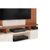Home P/ Tv Até 65 Pol Ben C/ 2 Portas 160x153cm Off White/freijó - Dj Móveis - 5