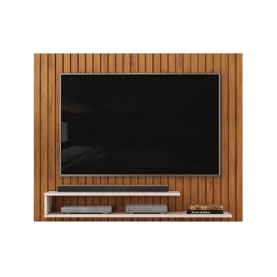 Painel Home P/ Tv Até 55 Pol Ripe 134x108cm Freijo/off White - Dj Móveis