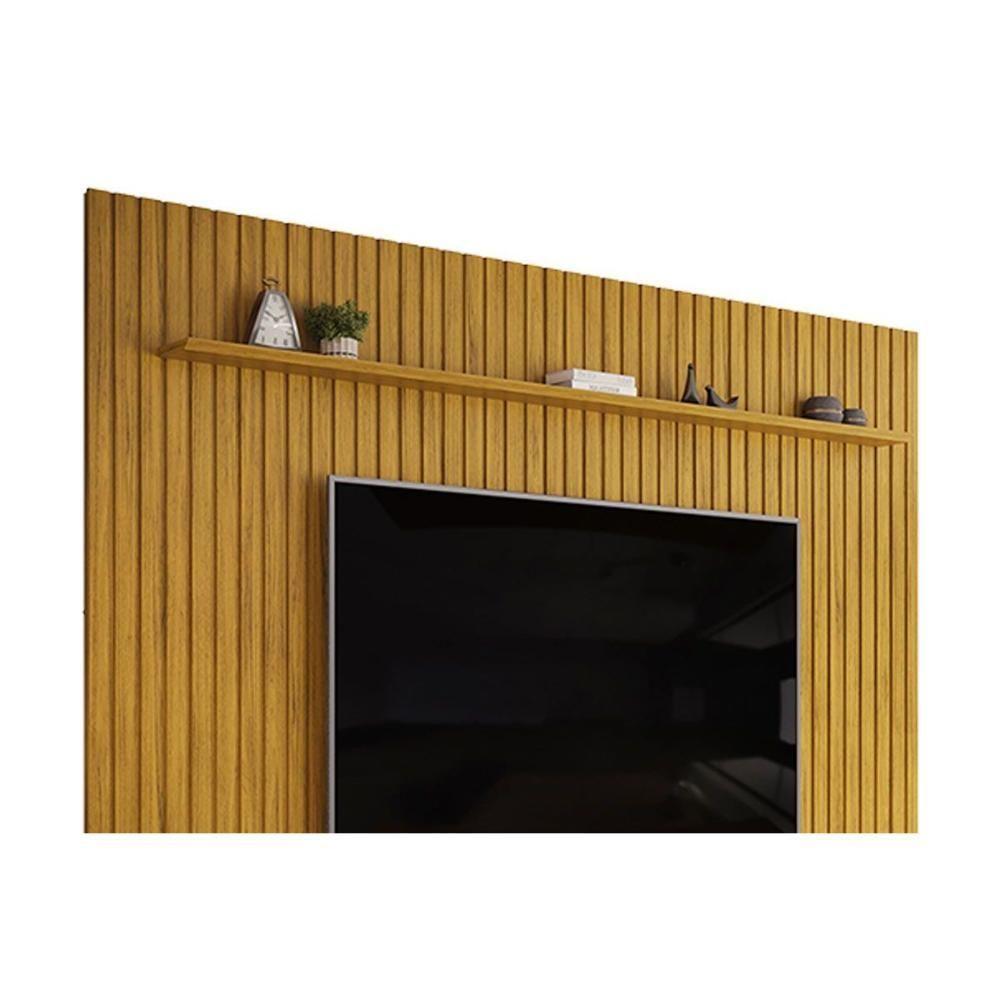 Home P/ Tv Trento 275x240cm Freijo/off White - Dj Móveis - 6