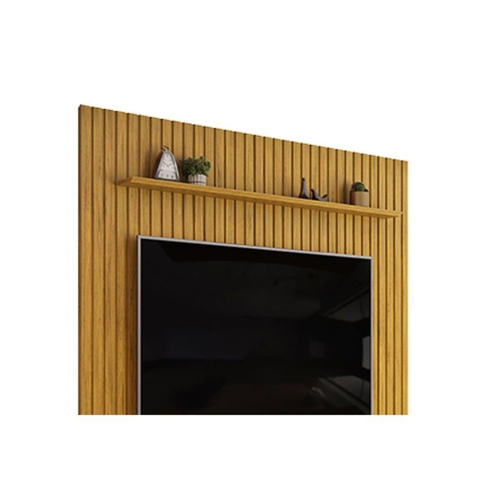 Home P/ Tv Trento 250x240cm Freijo/off White - Dj Móveis - 5