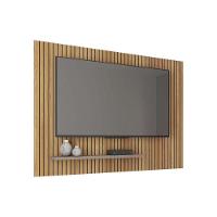 Rack Bancada C/ Painel P/ Tv Até 70 Pol Aegon 180x120cm Freijo/off White - Caemmun - 3