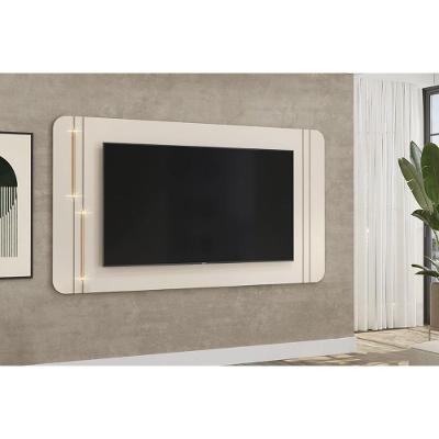 Painel Home P/ Tv Até 75 Pol Ariana 241x132cm Off White - Dj Móveis