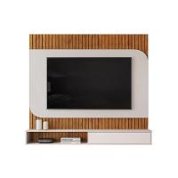 Painel Home P/ Tv Até 65 Pol Tom 150x139cm Freijo/off White - Dj Móveis - 1