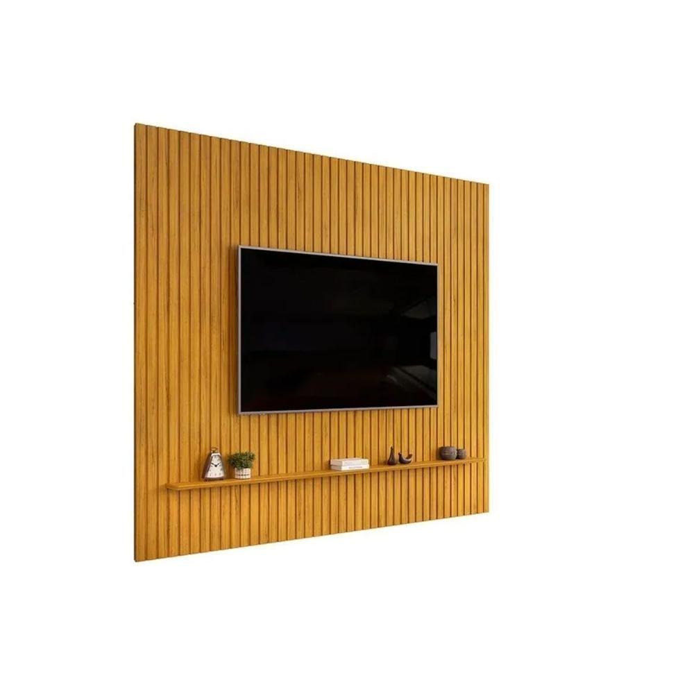 Painel Home P/ Tv Trento 273x240cm Cedro - Dj Móveis - 4