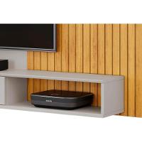 Painel Home P/ Tv Até 70 Pol Leo C/ Nicho 215x136cm Freijo/off White - Dj Móveis - 2