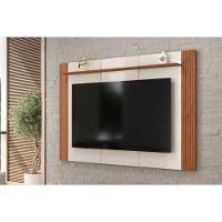 Painel Home P/ Tv Até 75 Pol Helo 183x136cm Off White/freijó - Dj Móveis - 1
