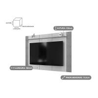 Painel Home P/ Tv Até 75 Pol Helo 183x136cm Bali/cedro - Dj Móveis - 2