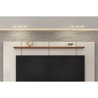 Painel Home P/ Tv Até 70 Pol Alana 169x180cm Off White/freijó - Dj Móveis - 5