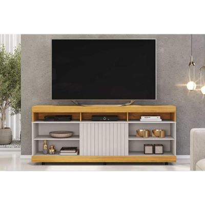 Rack Bancada P/ Tv Até 60 Pol Dili 1600x67cm Cedro/bali - Dj Móveis