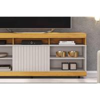 Rack Bancada P/ Tv Até 60 Pol Dili 1600x67cm Cedro/bali - Dj Móveis - 3