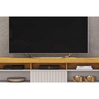 Rack Bancada P/ Tv Até 60 Pol Dili 1600x67cm Cedro/bali - Dj Móveis - 4