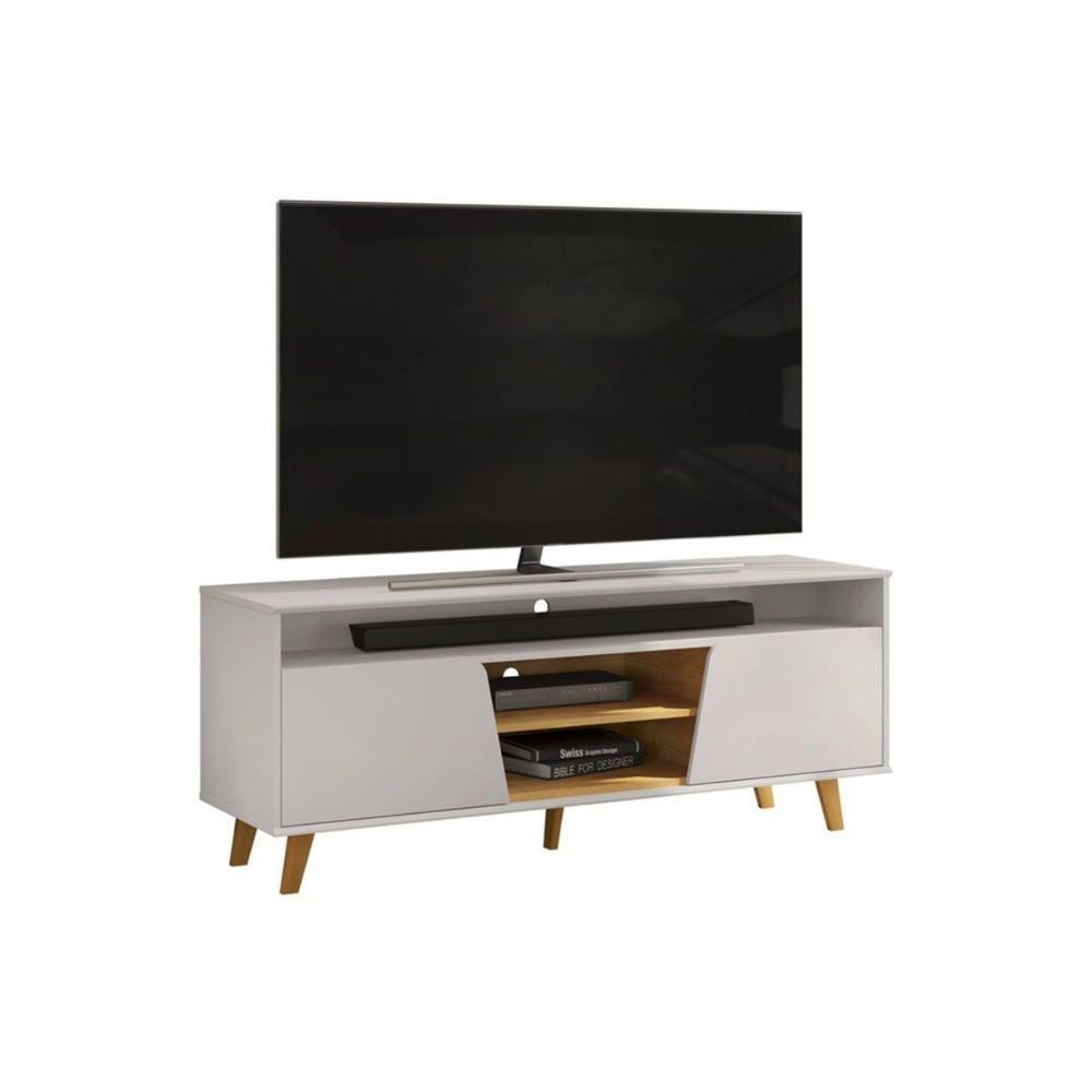 Rack Bancada P/ Tv Até 70 Pol Lana C/ 1 Porta 169x1800cm Bali/cedro - Dj Móveis - 7