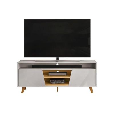 Rack Bancada P/ Tv Até 70 Pol Lana C/ 1 Porta 169x1800cm Bali/cedro - Dj Móveis