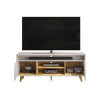 Rack Bancada P/ Tv Até 70 Pol Lana C/ 1 Porta 169x1800cm Bali/cedro - Dj Móveis - 3