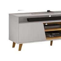 Rack Bancada P/ Tv Até 70 Pol Lana C/ 1 Porta 169x1800cm Bali/cedro - Dj Móveis - 6