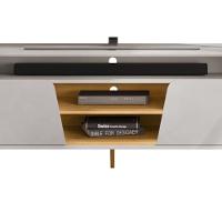 Rack Bancada P/ Tv Até 70 Pol Lana C/ 1 Porta 169x1800cm Bali/cedro - Dj Móveis - 8