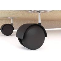 Rack Bancada P/ Tv Até 50 Pol Verano C/ 1 Porta E Rodízios 136cm Bali/cedro - Dj Móveis - 5