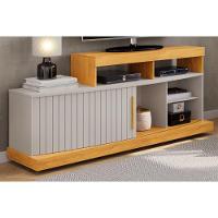 Rack Bancada P/ Tv Até 47 Pol Scala C/ 1 Porta E 5 Nichos 160cm Cedro/bali - Dj Móveis - 1