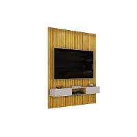 Rack Bancada C/ Painel P/ Tv Trento 183x240cm Cedro/bali - Dj Móveis - 7