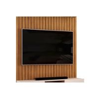 Rack Bancada C/ Painel P/ Tv Trento 143x240cm Cedro/bali - Dj Móveis - 6