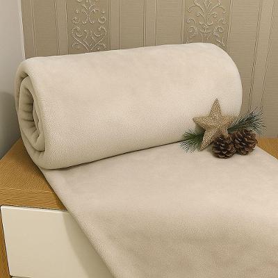 Cobertor Manta Aconchego Casal Ultrasoft Dupla Face - Palha - 100% Poliéster